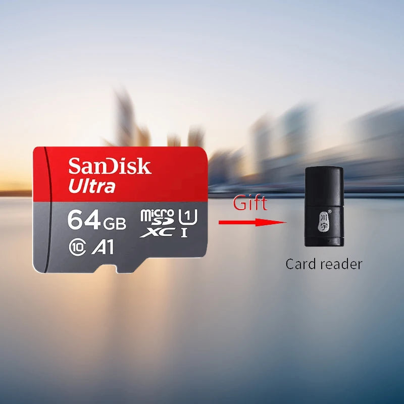 Carte mémoire MicroSD Ultra Haute Vitesse – 32Go à 256Go