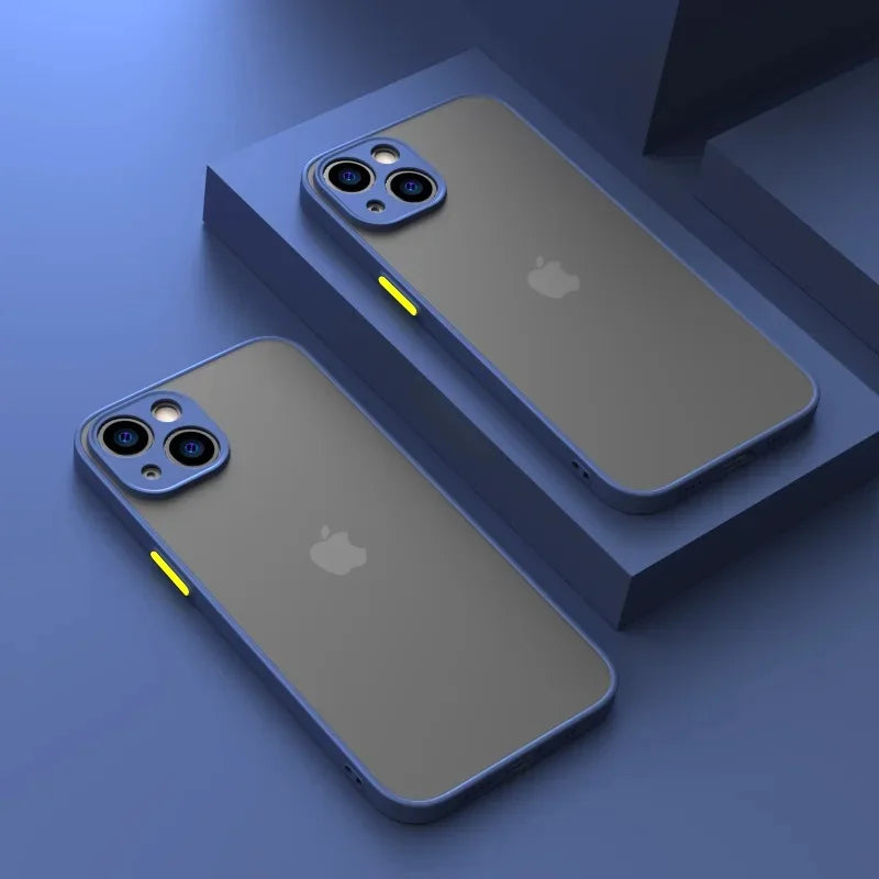 Coque antichoc silicone transparente KENNAGE – iPhone (modèles variés)
