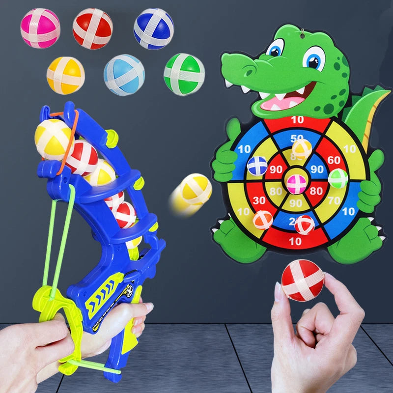 Target Shooting Game, Sticky Board for Kids, Toys for 3-8 Years Old Children, Indoor Outdoor Sports Games