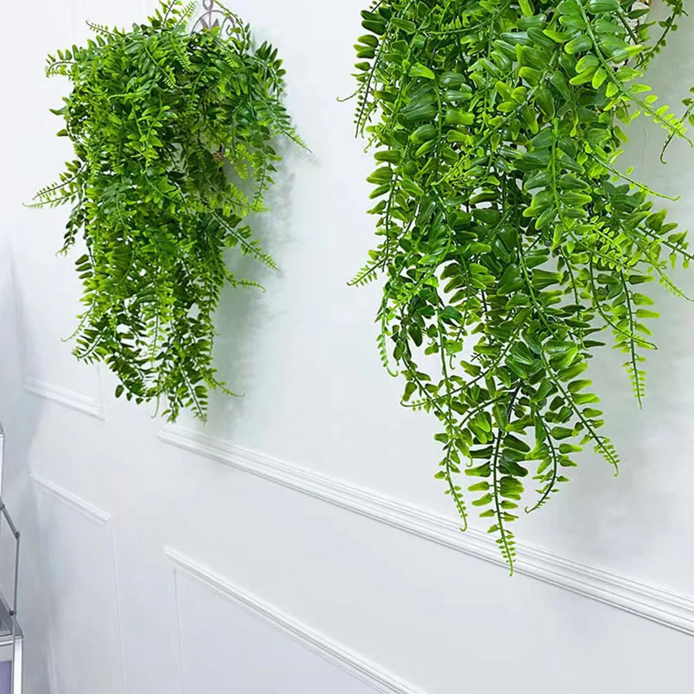 82cm Artificial Rattan Vine Plant, Home Decor, Plastic Plant, Indoor/Outdoor Decorations.