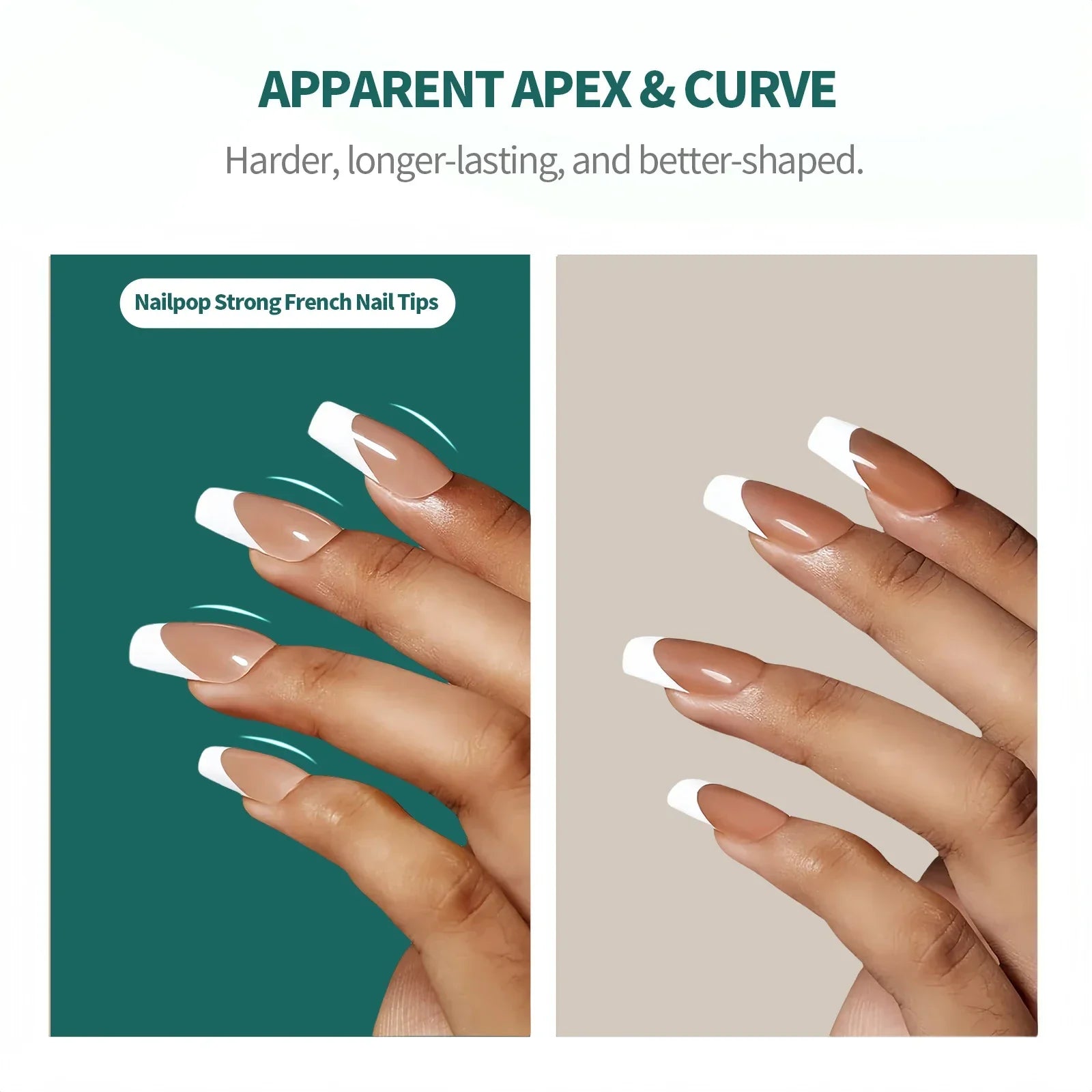 Press On Français Ultra Fit 140 pcs