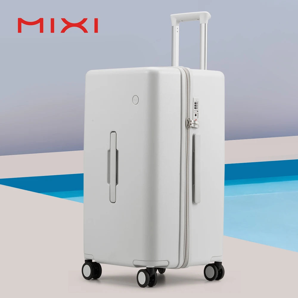 Valise Mixi M9301 – Grande capacité, 24 et 26 pouces, PC, roulettes pivotantes, serrure TSA, unisexe