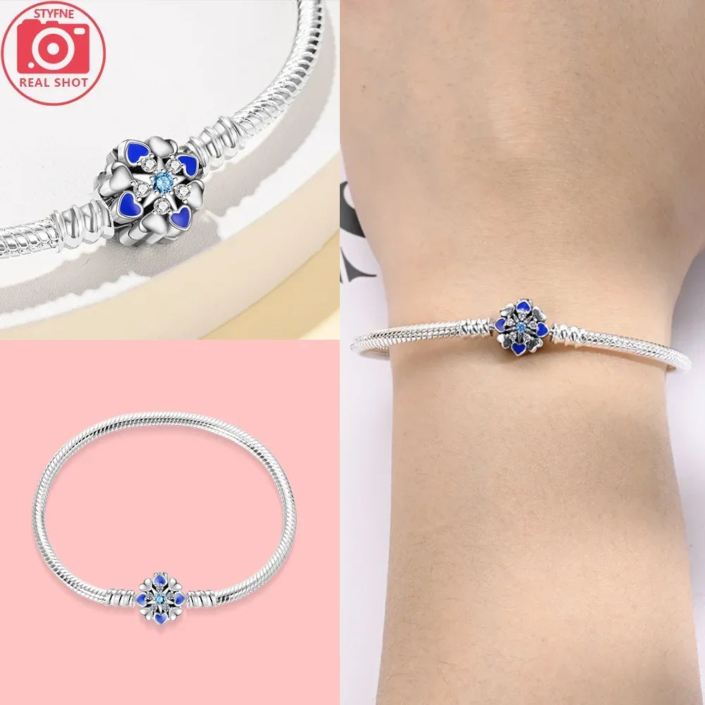 Original Bracelets For Pearl Charms DIY Fashion Jewelry Women Gift 