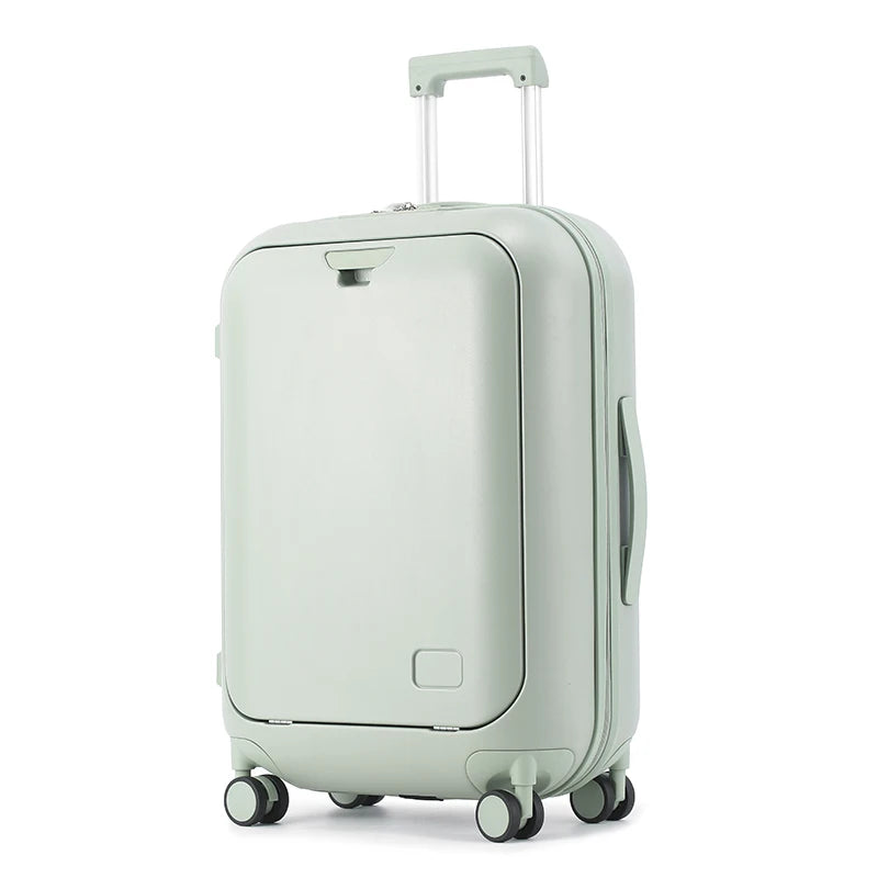 Valise SUSHIMU – Poche avant pour ordinateur portable, bagage à main 18, 20 et 24 pouces