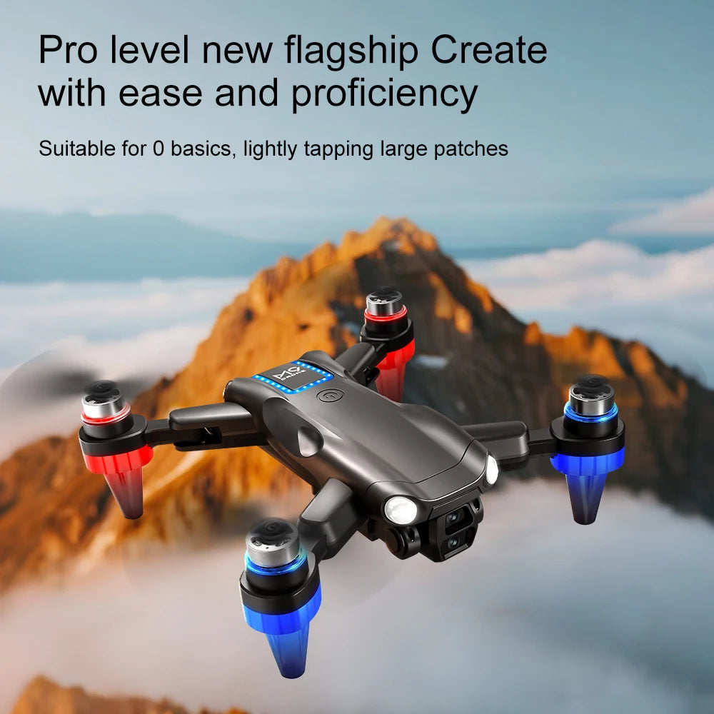 Drone M9 4K – Double caméra 8K, écran intégré, moteur sans balais, portée 3 km