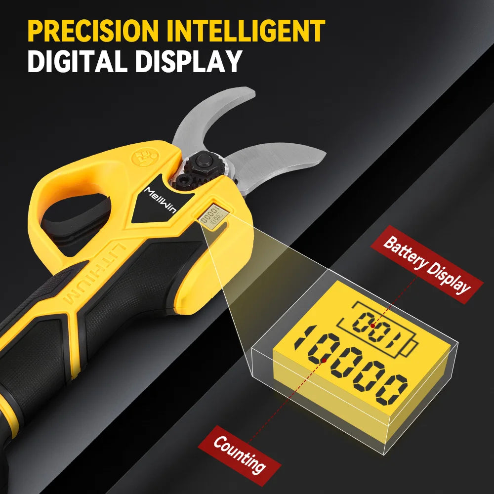 Cisaille électrique sans balais 32 mm MELLWIN – sécateur sans fil pour bonsaï et fruits, outil de jardin pour Makita 18 V