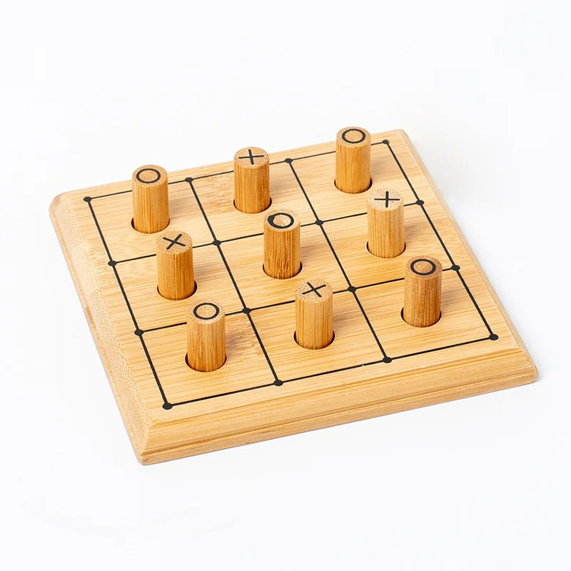 Jeu de société d'intelligence classique avec pièces de jeu en bois, jouets de dames de backgammon de voyage, cadeau idéal pour adultes et enfants