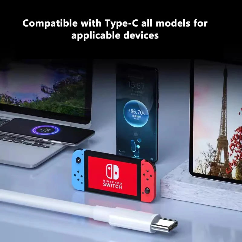 Câble de charge rapide USB C, 100W, iPhone 15, Xiaomi Redmi Note 12, Samsung S23 Ultra, accessoires de chargeur de téléphone de type C