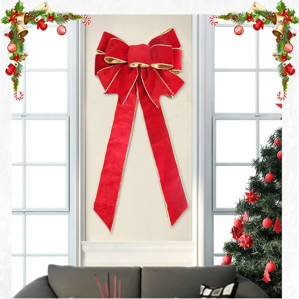 Pendentif de Décoration de Noël, en Velours de 60cm, pour la Maison