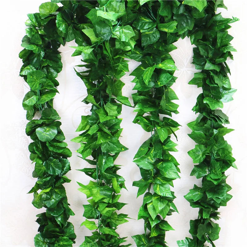 Artificial Plants, Artificial Ivy Leaves for Decoration, Indoor/Outdoor 