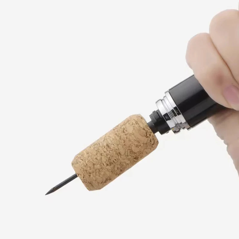 Tire-bouchon 2 en 1 en acier inoxydable – Ouverture facile à air, design élégant et écoresponsable