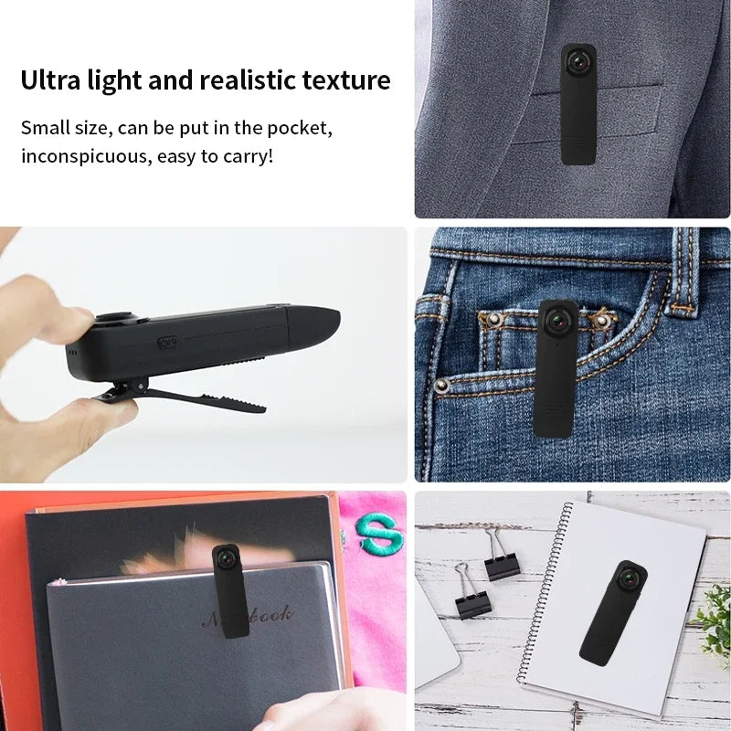 Mini caméra corporelle A18 Kaysunlink – 1080P HD Sport et Bodycam portable