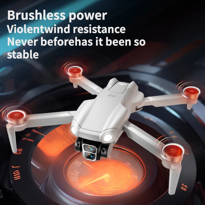 Drone A888 Pro 4K HD Photographie Aérienne Double Caméra Sans Balais Dron Flux Optique Pliable Quadrirotor RC