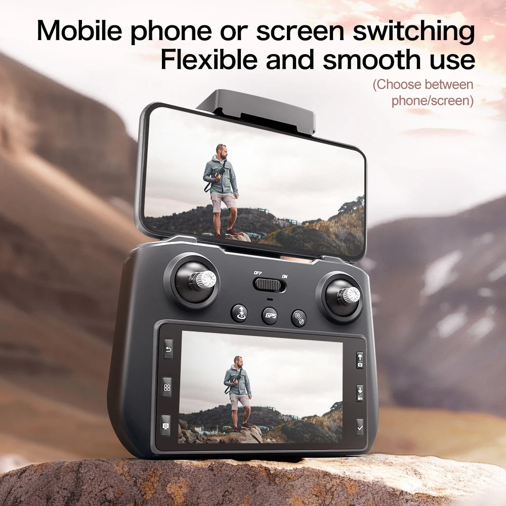 Drone Mijia XT808 GPS 4K Professionnel – Xiaomi, Double Caméra 8K, Moteur Brushless, 5G WiFi FPV, Quadrirotor RC Pliable, Drone Télécommandé