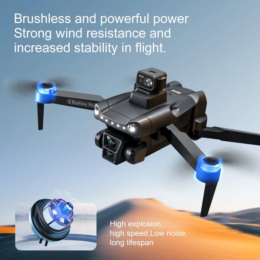 Drone Xiaomi Mijia V198GPS 8K HD – Double Caméra, GPS 5G, Évitement Laser, Quadrotor Pliable Pro