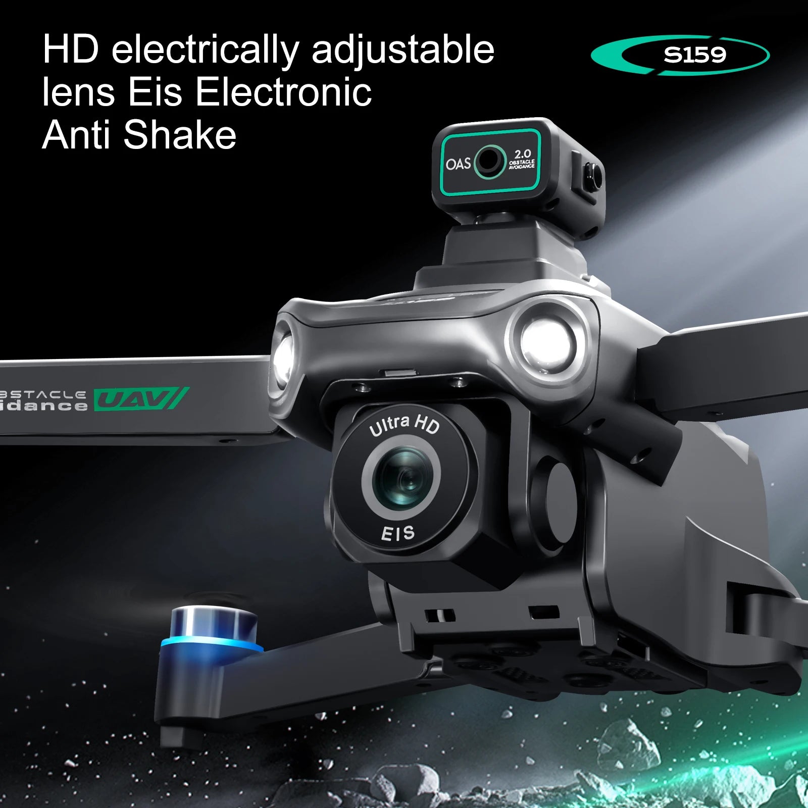 Drone GPS Pro 5G Double Caméra 8K HD – Photographie aérienne avec écran et évitement d’obstacles