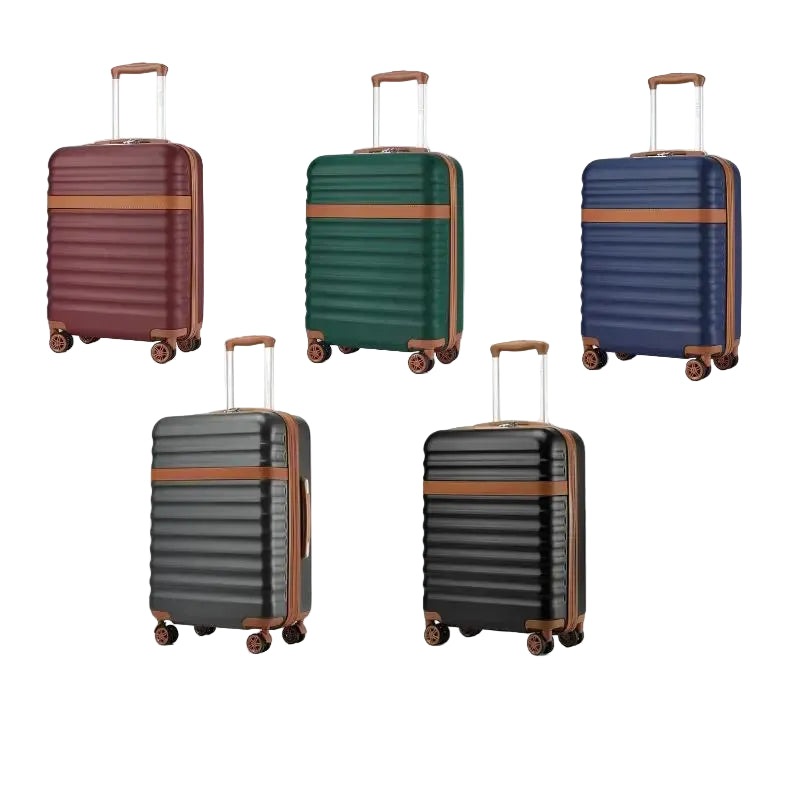 Valise rigide ABS + PC à 4 roues avec serrure TSA KONO – bagage cabine et soute (55 / 65 / 75 cm)