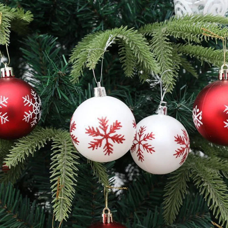 Christmas Balls, Shatterproof Christmas Ball Ornaments Set, Christmas Tree Decorations, 6cm, 12pcs 