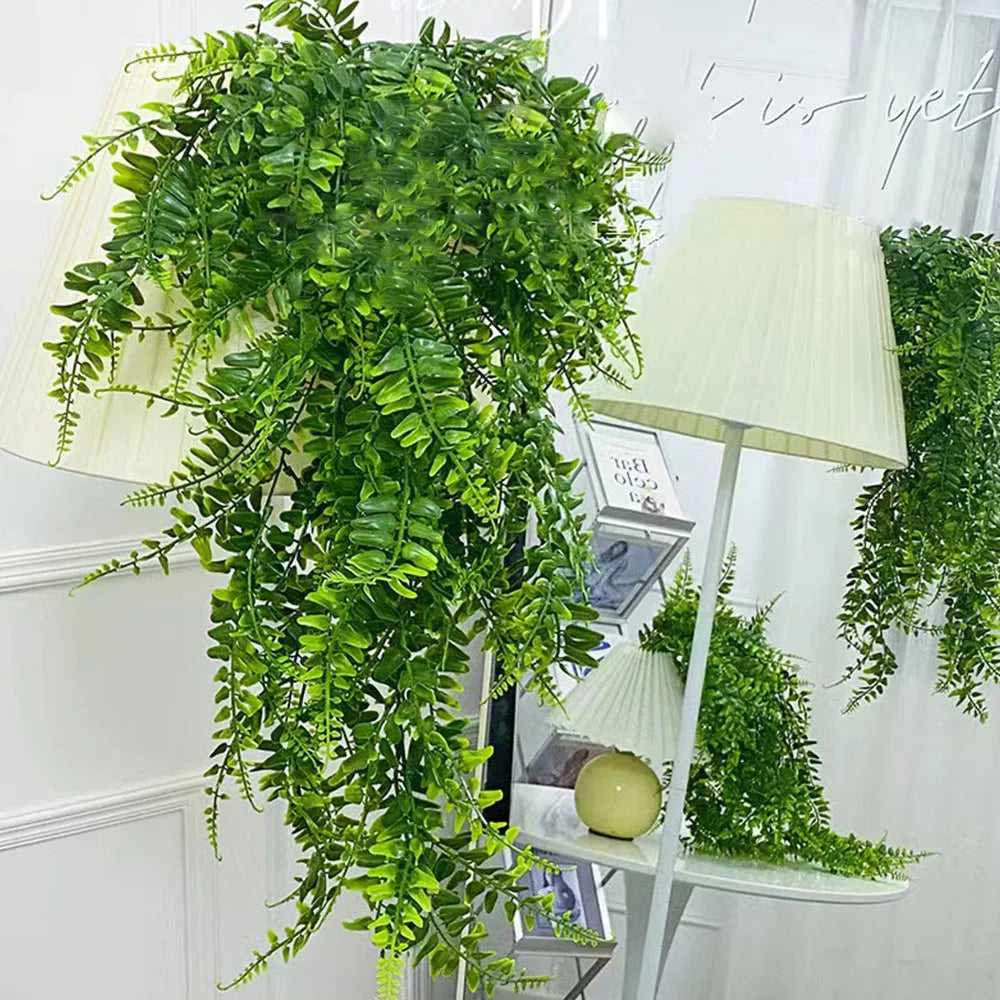 82cm Artificial Rattan Vine Plant, Home Decor, Plastic Plant, Indoor/Outdoor Decorations.