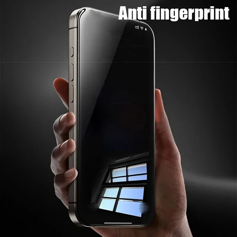 Film de protection 6-en-1 en verre trempé pour iPhone – Écran et lentilles protégés