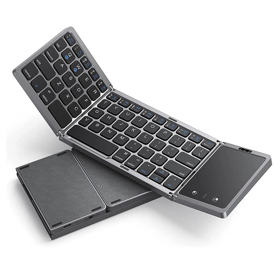 Clavier Bluetooth pliable sans fil Seenda, portable, pour PC Mac Smartphone Windows iOS Android