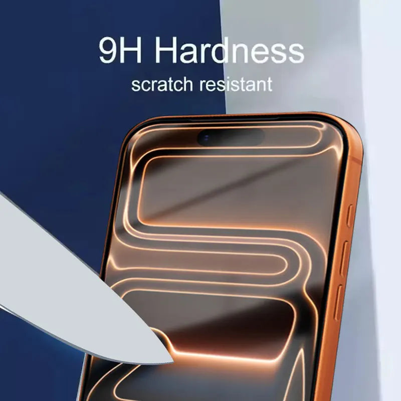 Protecteur d’écran 9D en verre trempé KENNAGE – couverture complète (iPhone)