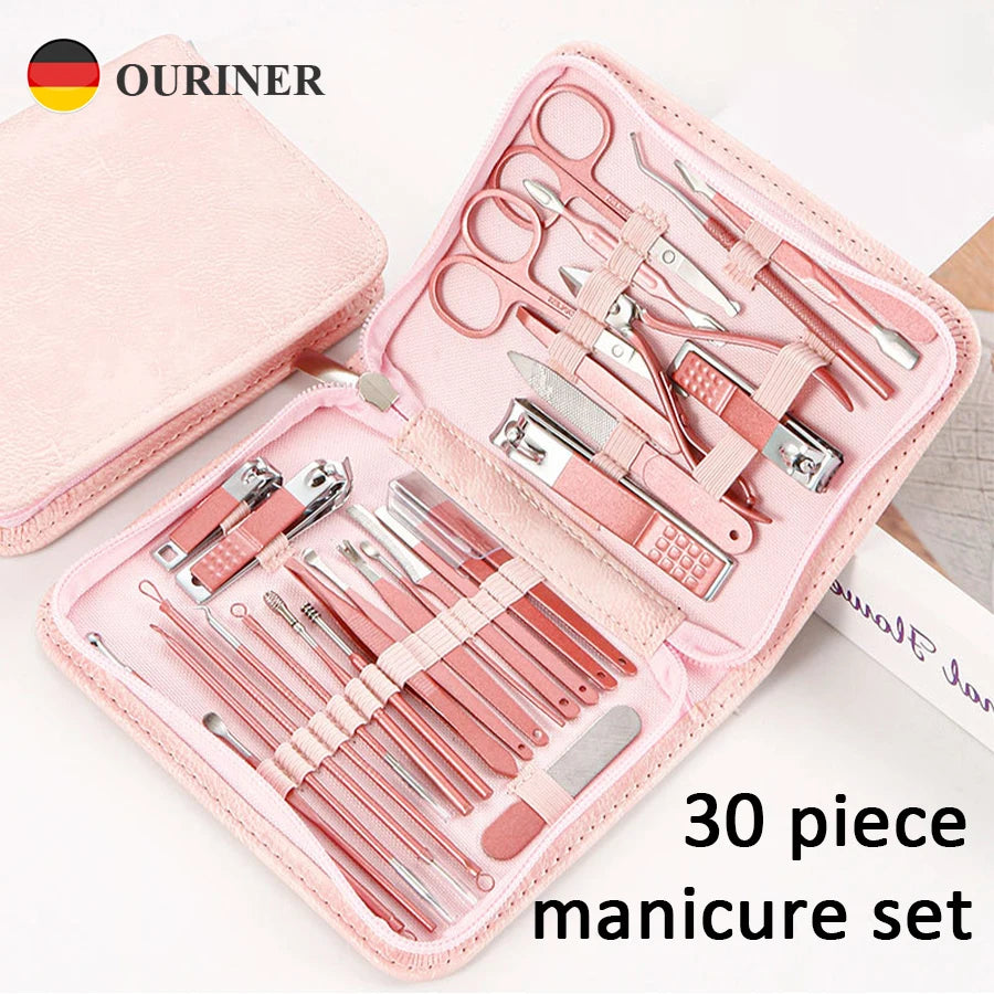 30 PIECE MANICURE SET