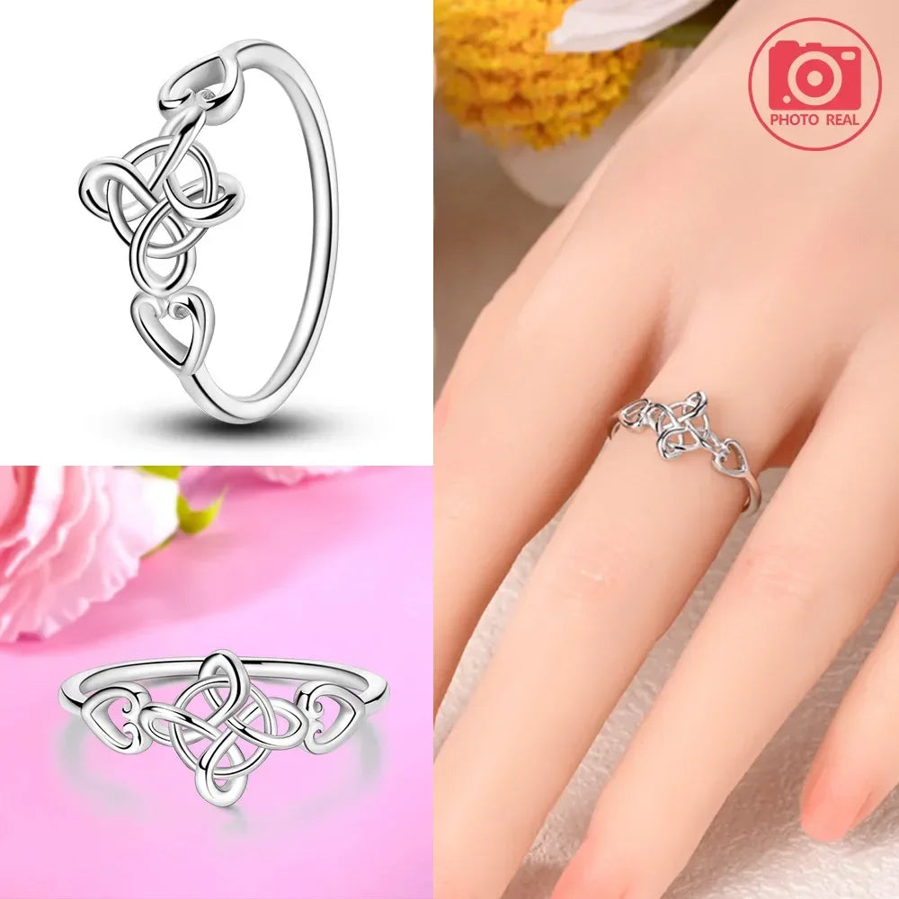 Colorful Zircon Sun Moon Star Stackable Rings for Women.