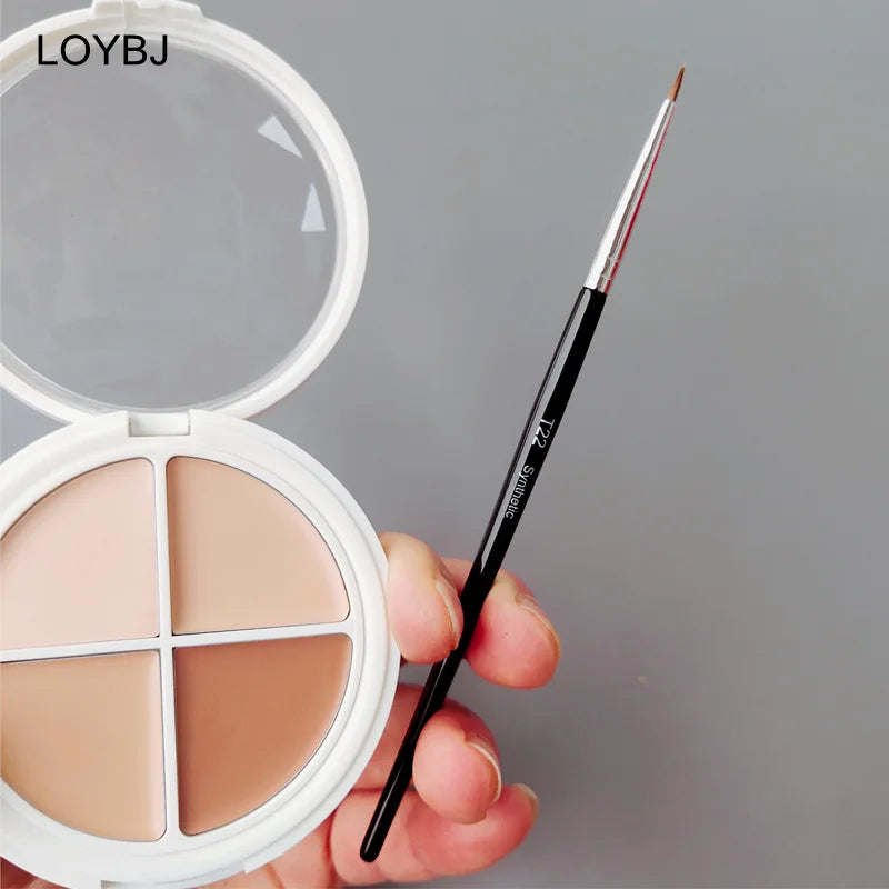 Ensemble De Pinceaux De Maquillage Synthétique LOYBJ 10/20/50/100pcs T22 Pinceau Eyeliner Larme Rainure Correcteur Fine Eye-Liner Cosmétique Brosse