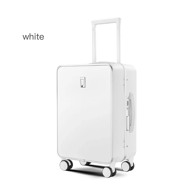 Valise de voyage SUSHIMU pour hommes et femmes – Bagage à roulettes avec cadre en aluminium et serrure TSA