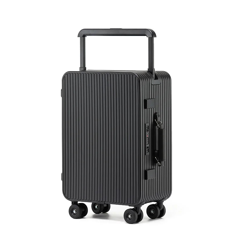 Valise trolley tout en alliage d’aluminium et de magnésium pour voyage SUSHIMU – 20, 24 et 26 pouces