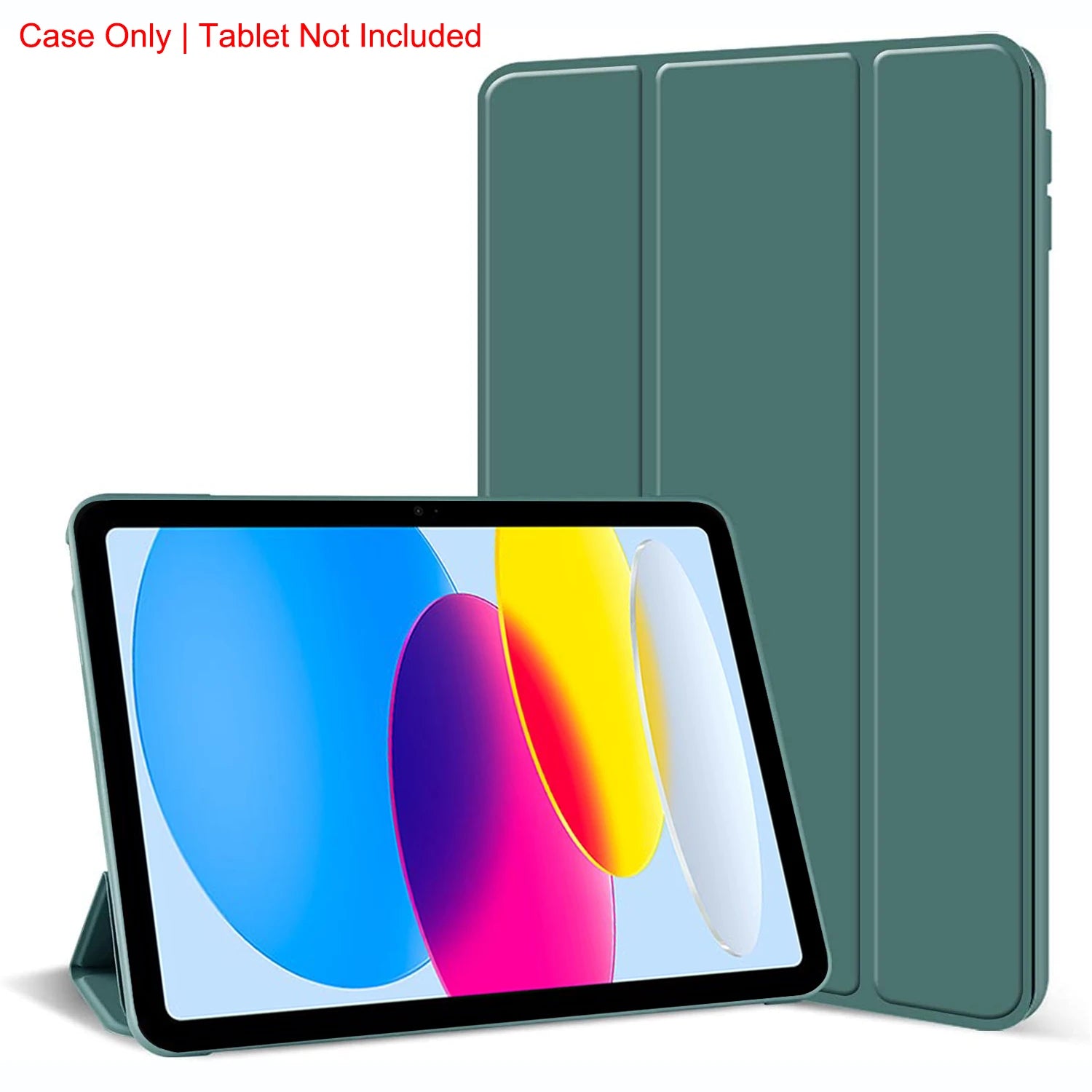 Étui à rabat pliable iPad 10e / 11e génération – Coque de protection cuir PU avec support magnétique