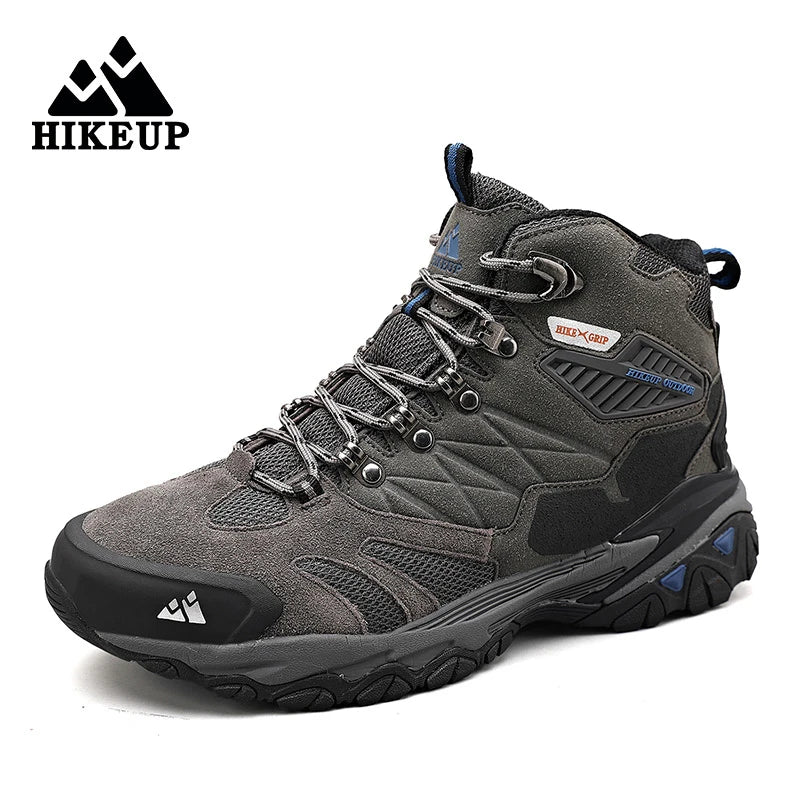 Chaussures de Randonnée HIKEUP Homme – Bottes Outdoor Respirantes et Résistantes