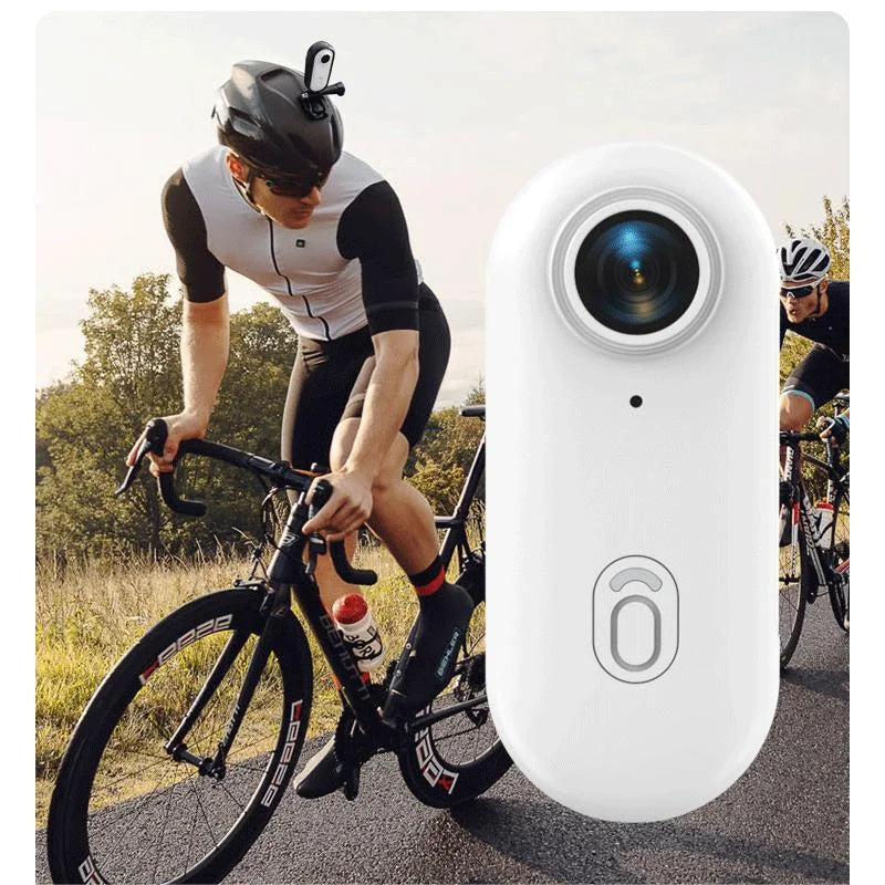 Caméra d’Action Vélo JETO – Mini Caméra Sport 1080P / jusqu’à 4K, WiFi, Étanche pour Moto, Casque et VTT