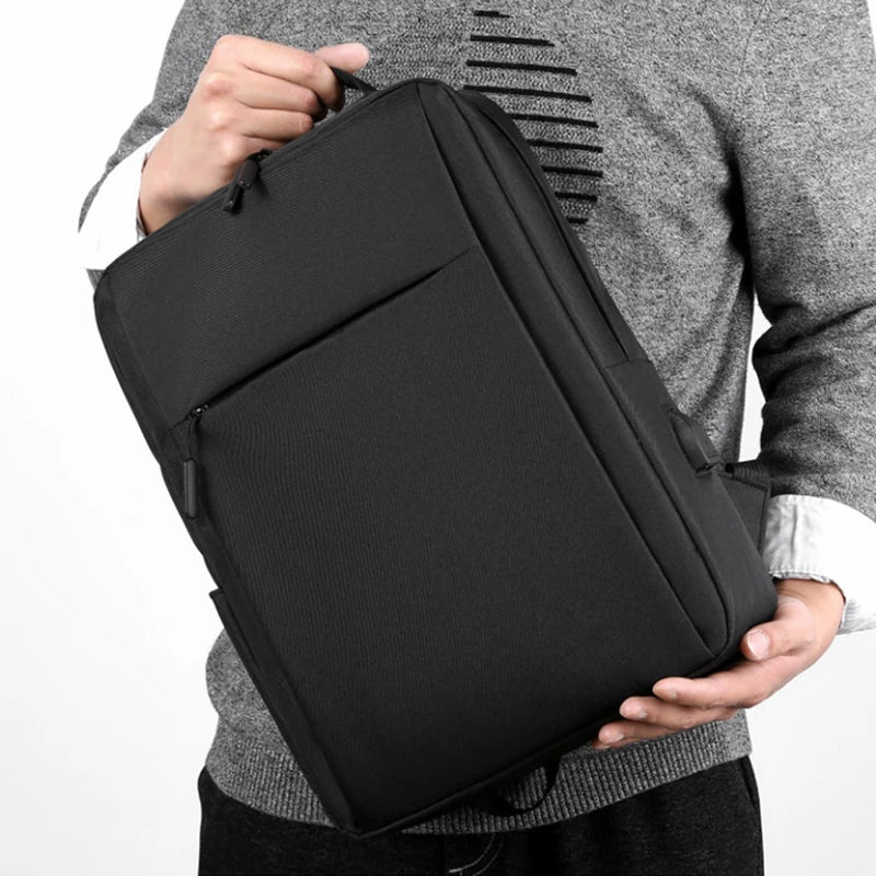 Sac à dos étanche en Nylon pour hommes, pour ordinateur portable de 15.6 pouces, avec chargeur Usb, idéal pour l'école