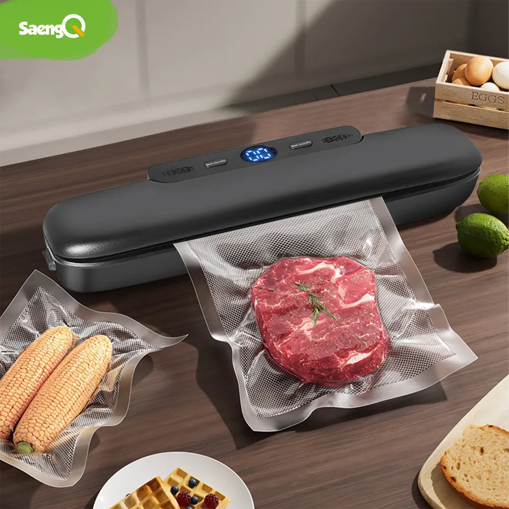 Household Vacuum Sealer Packaging Machine with 10 Free Bags Food Sealer