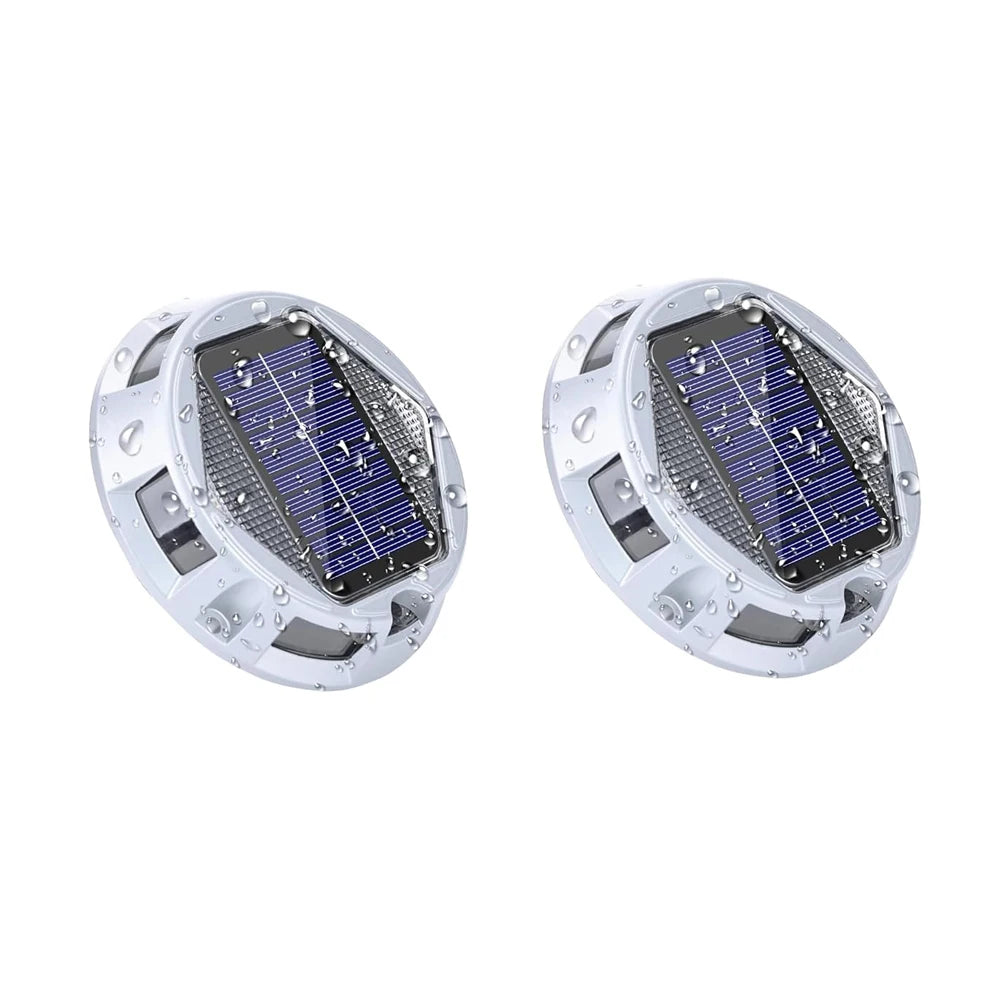 T-SUNRISE RGB Solar-Bodenstrahler – 1/2/4 Stück, dekorative LED-Außenleuchten, IP68, für Garten, Hof und Landschaftsbau