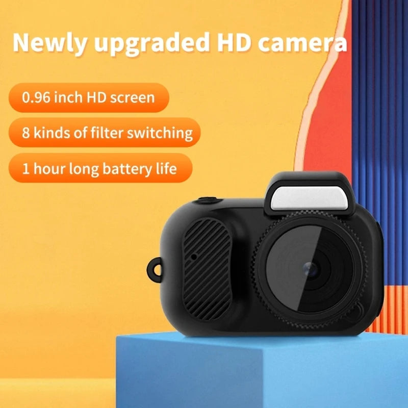 Mini Camera with Screen Indoor Outdoor Sports HD 1080P Portable Video Recorder Support TF Card 