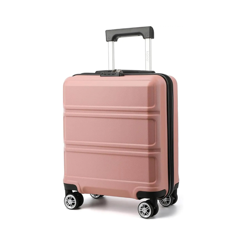 Étui rigide ABS léger 16 pouces KONO – Bagage à main avec serrure à combinaison