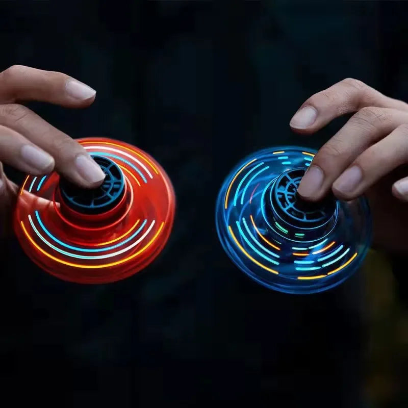 Mini Drone LED UFO à Induction – Vol du Bout des Doigts, Gyroscope Intégré, Jouet Anti-Stress pour Enfants et Adultes