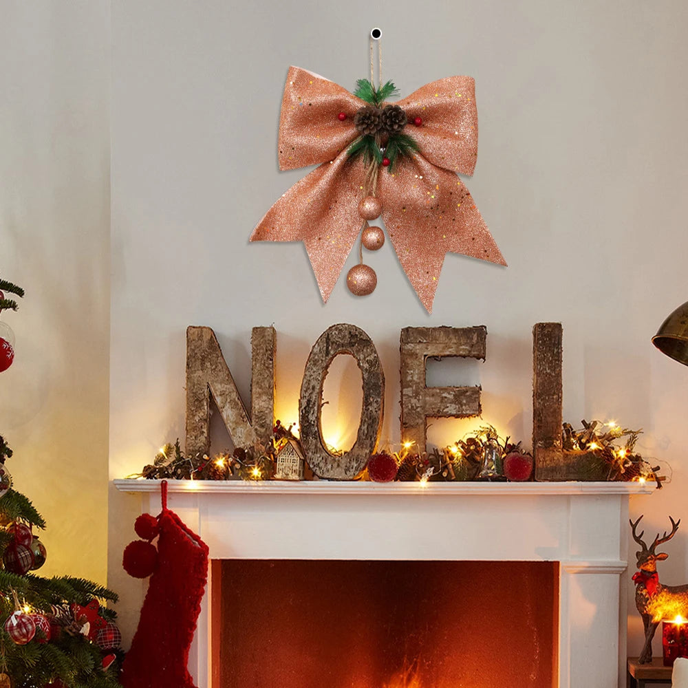 Décorations d'Arbre de Noël en Coton