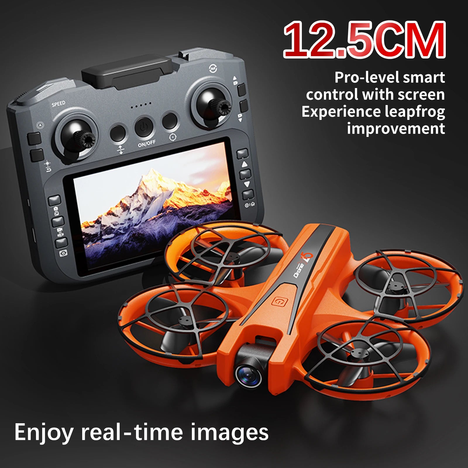 2025 YL05 Drone 8K HD avec Caméra et Écran – Quadcopter RC 360° Flip