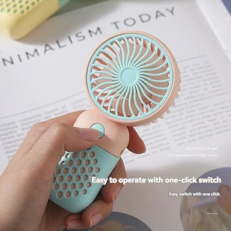 Mini Portable USB Charging Fan, Handheld Fan