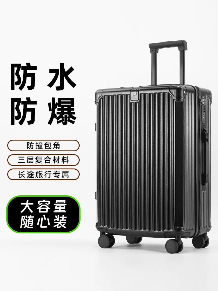 Valise rigide en PC avec cadre renforcé SUSHIMU – bagage à roulettes, 20, 24 et 28 pouces