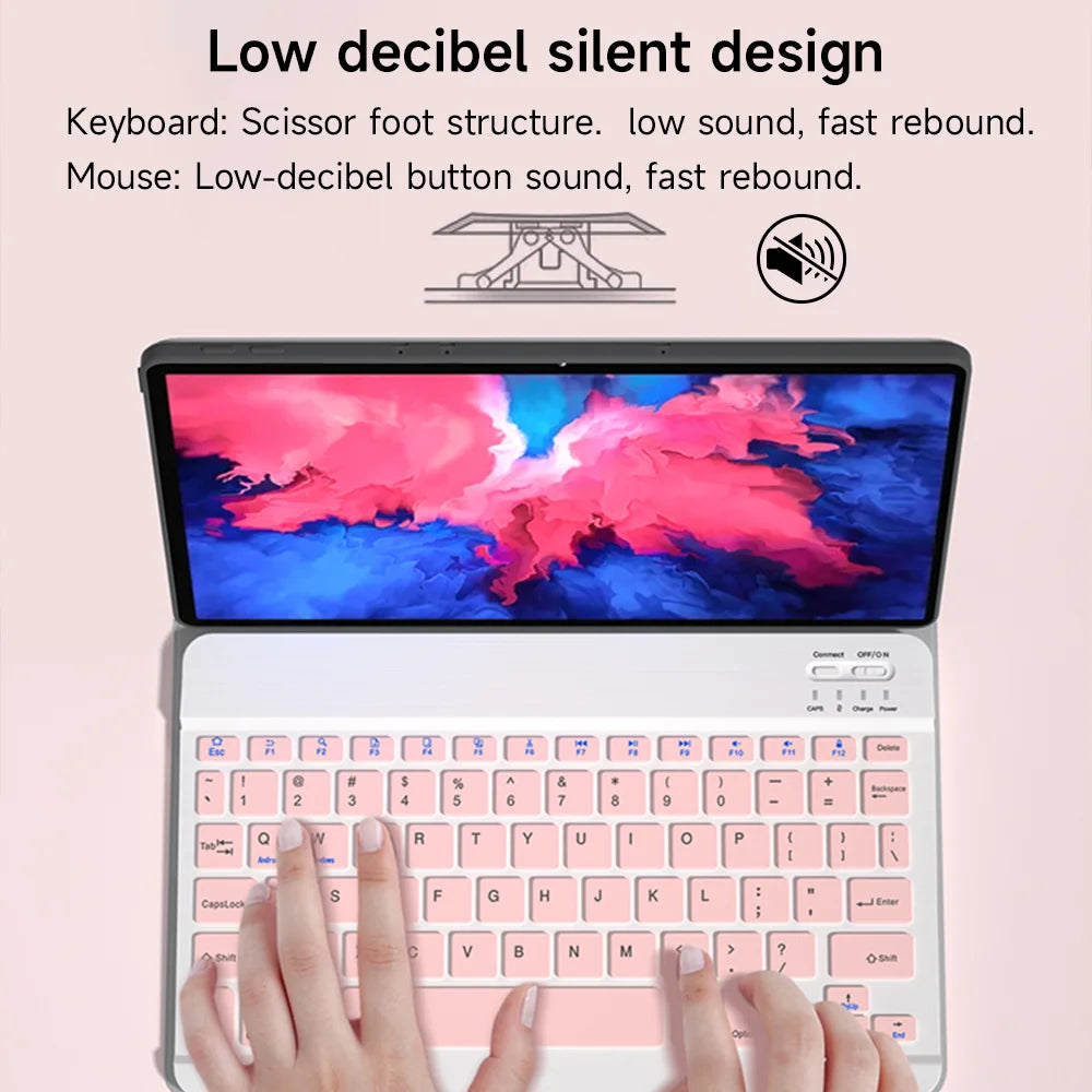 Bluetooth keyboard compatible with Android, IOS, Windows 