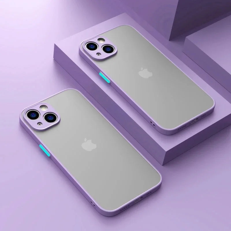 Coque antichoc silicone transparente KENNAGE – iPhone (modèles variés)