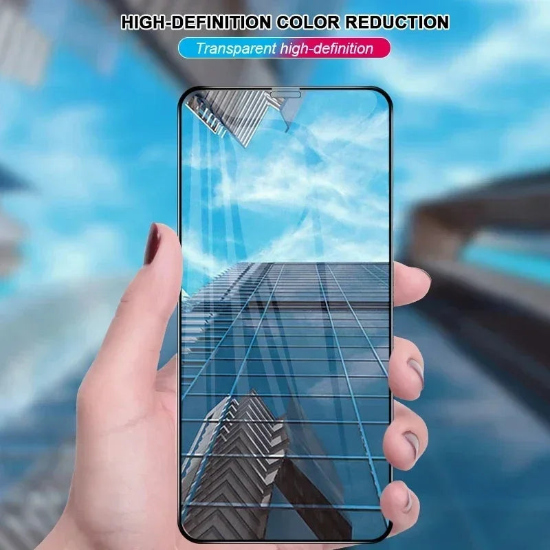 4 pièces 10D verre trempé pour iPhone 17 16 15 14 13 Pro Max Mini 7 8 Plus – Protecteur d’écran à couverture complète pour iPhone 13 à 17 Pro XS MAX