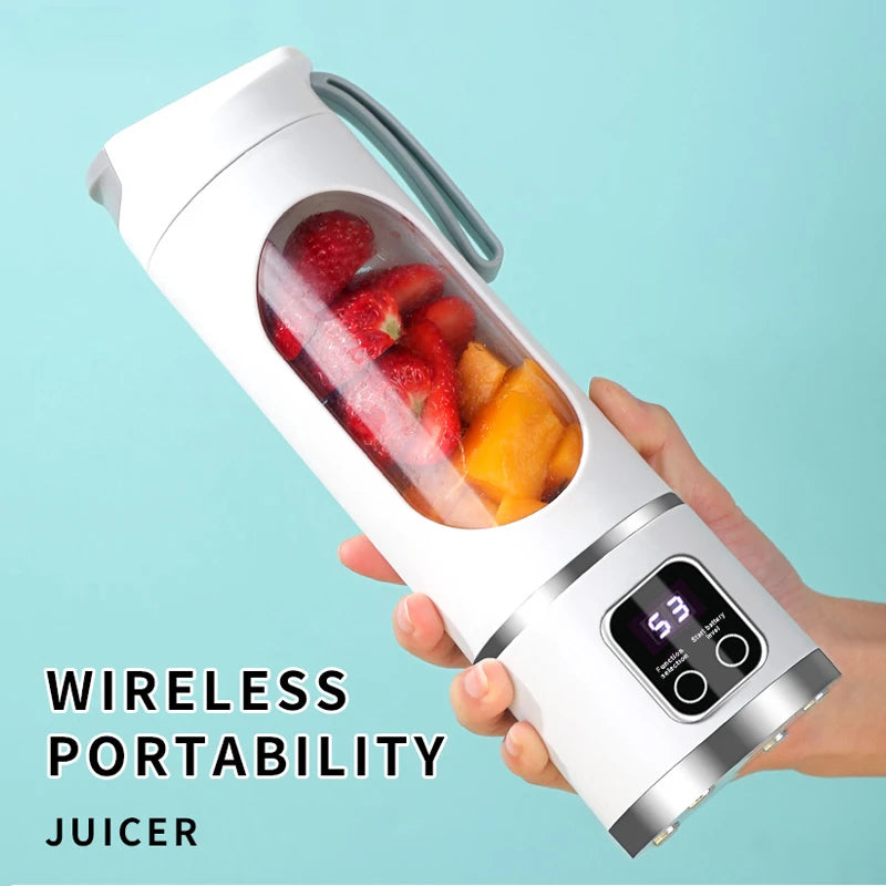 Mini Portable Electric Juicer Fruit Blender Fruit Extractor Multifunction Fruit Juice Machine Mixer Smoothie Blender