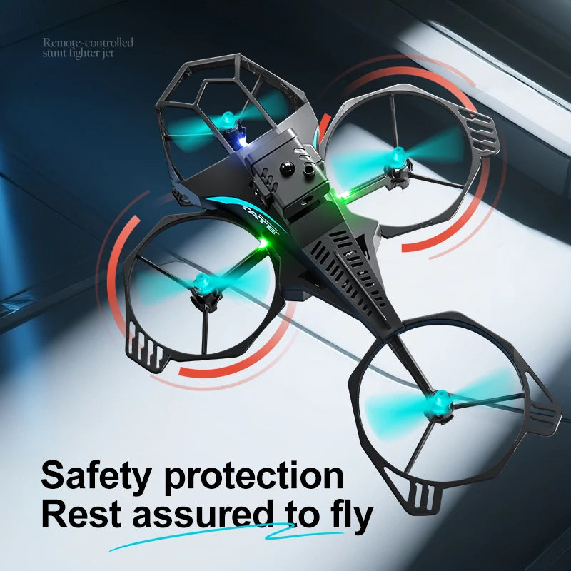 Mini Drone 360° V35  – Avion Télécommandé, Évitement d’Obstacles, Mode Sans Tête, Hélicoptère RC