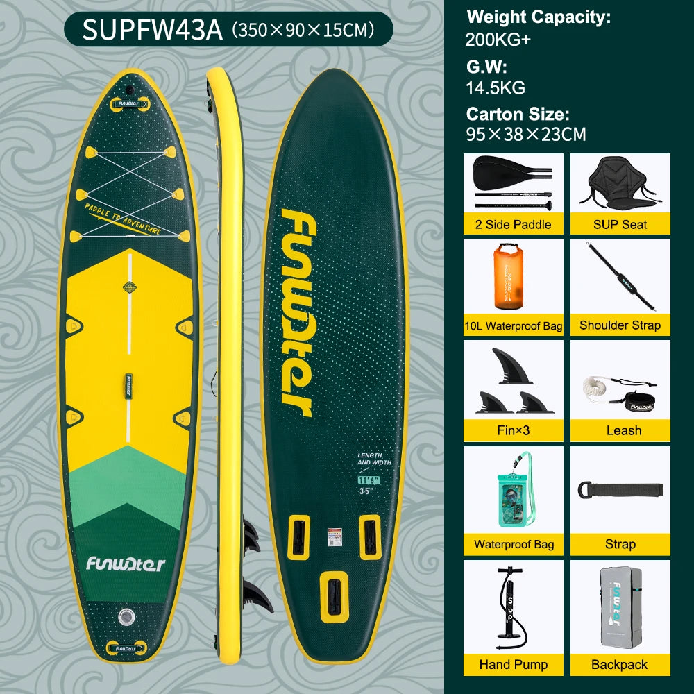 Planche de Paddle Gonflable avec Accessoires (335 / 350 / 385 cm) - Feath-R-Lite Koi Sup